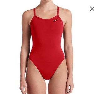 Nike HydraStrong Solid Racerback 1-Piece Swimsuit